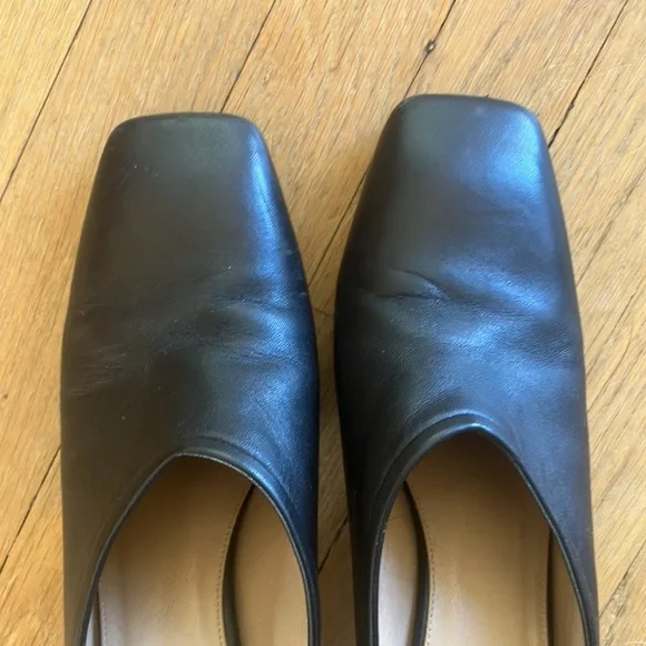 Helmut Lang square toe mule pumps - Picture 5 of 9